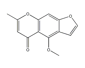 甲氧呋豆素结构式